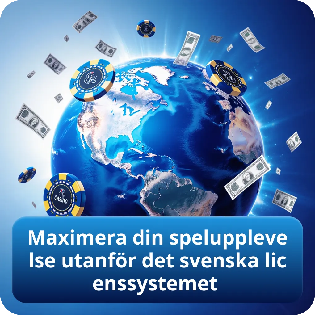 Maximera din spelupplevelse utanför det svenska licenssystemet