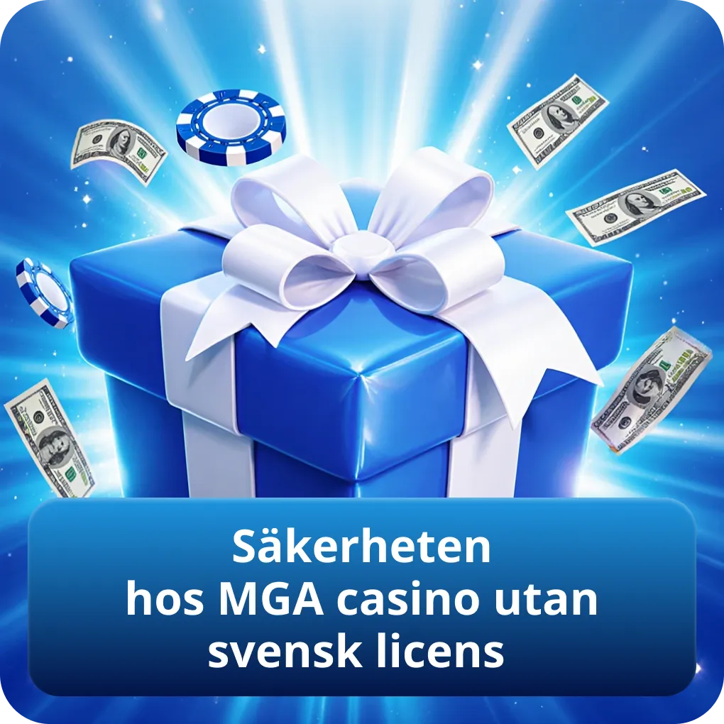 Säkerheten hos MGA casino utan svensk licens