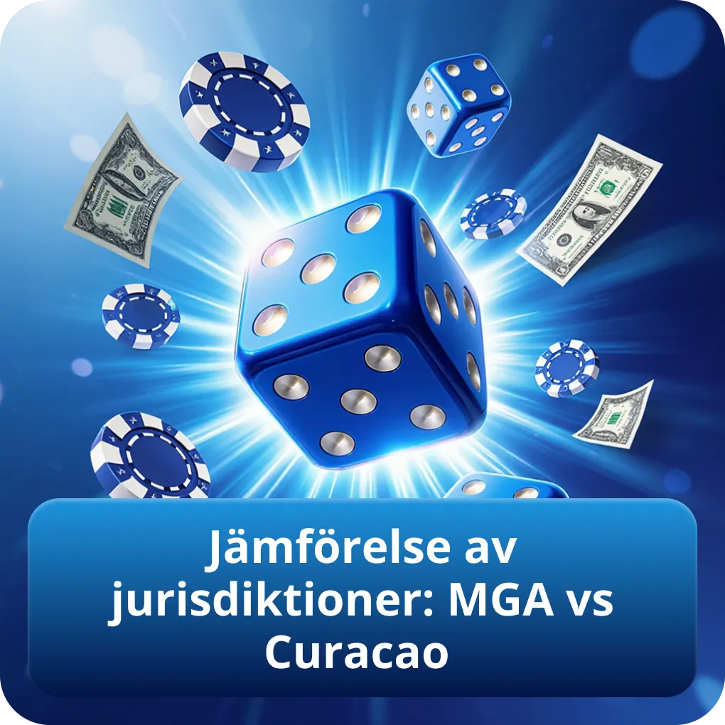 Jämförelse av jurisdiktioner: MGA vs Curacao