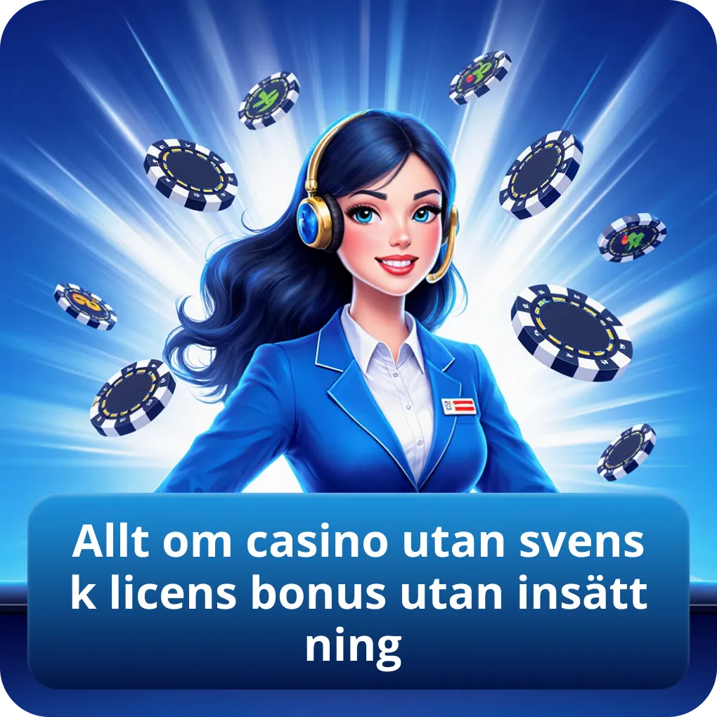 Allt om casino utan svensk licens bonus utan insättning