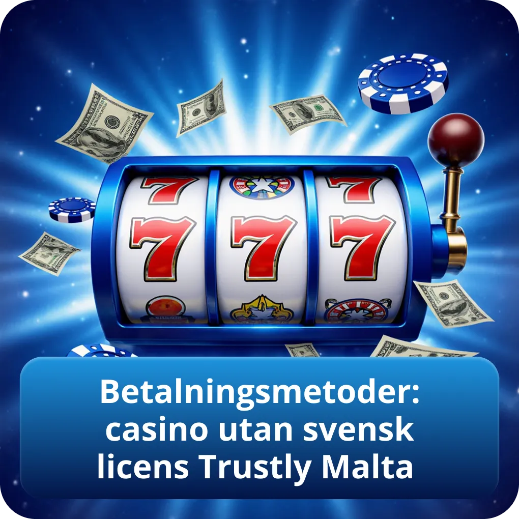 Betalningsmetoder: casino utan svensk licens Trustly Malta