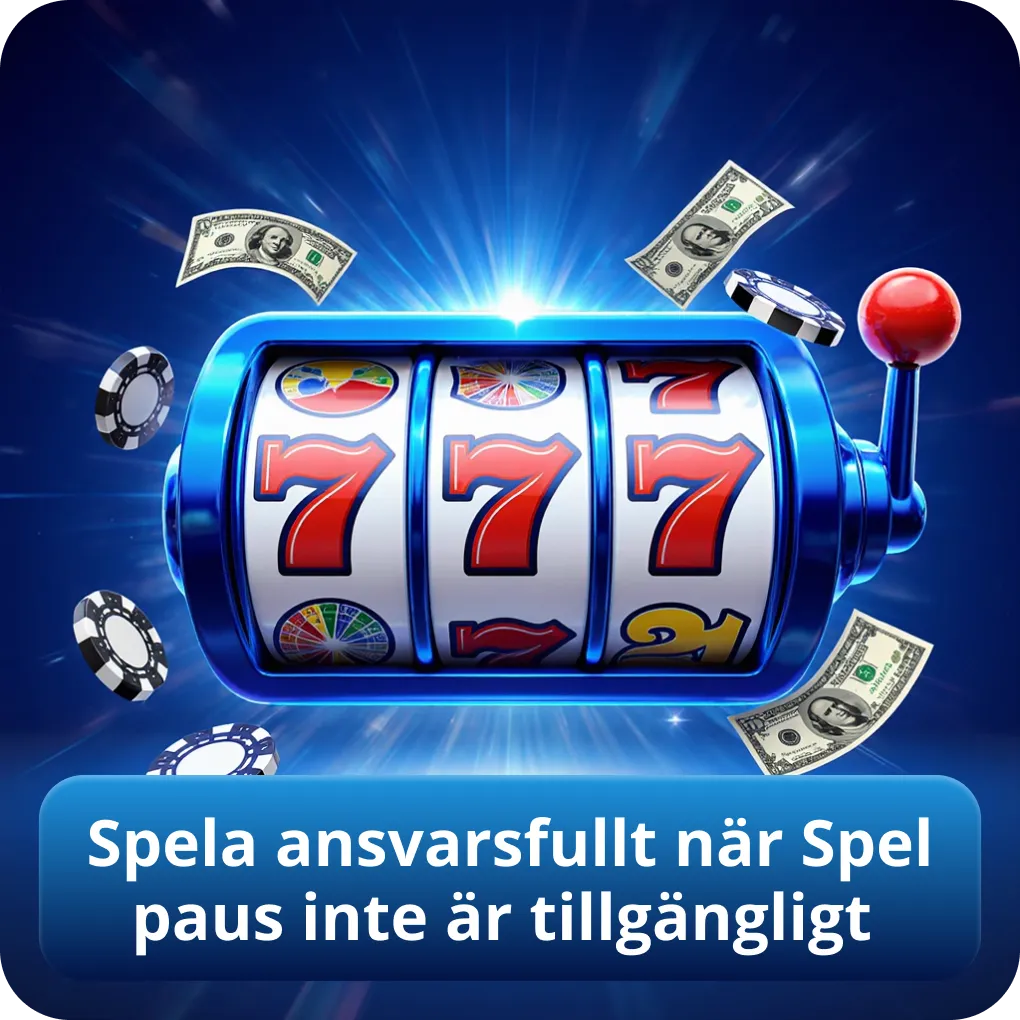 Spela ansvarsfullt när Spelpaus inte är tillgängligt