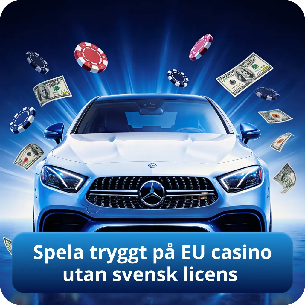 Spela tryggt på EU casino utan svensk licens